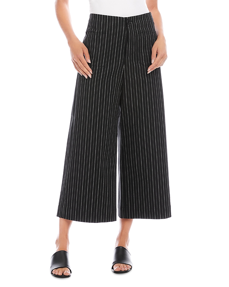 Karen Kane Cropped Wide-Leg Pants