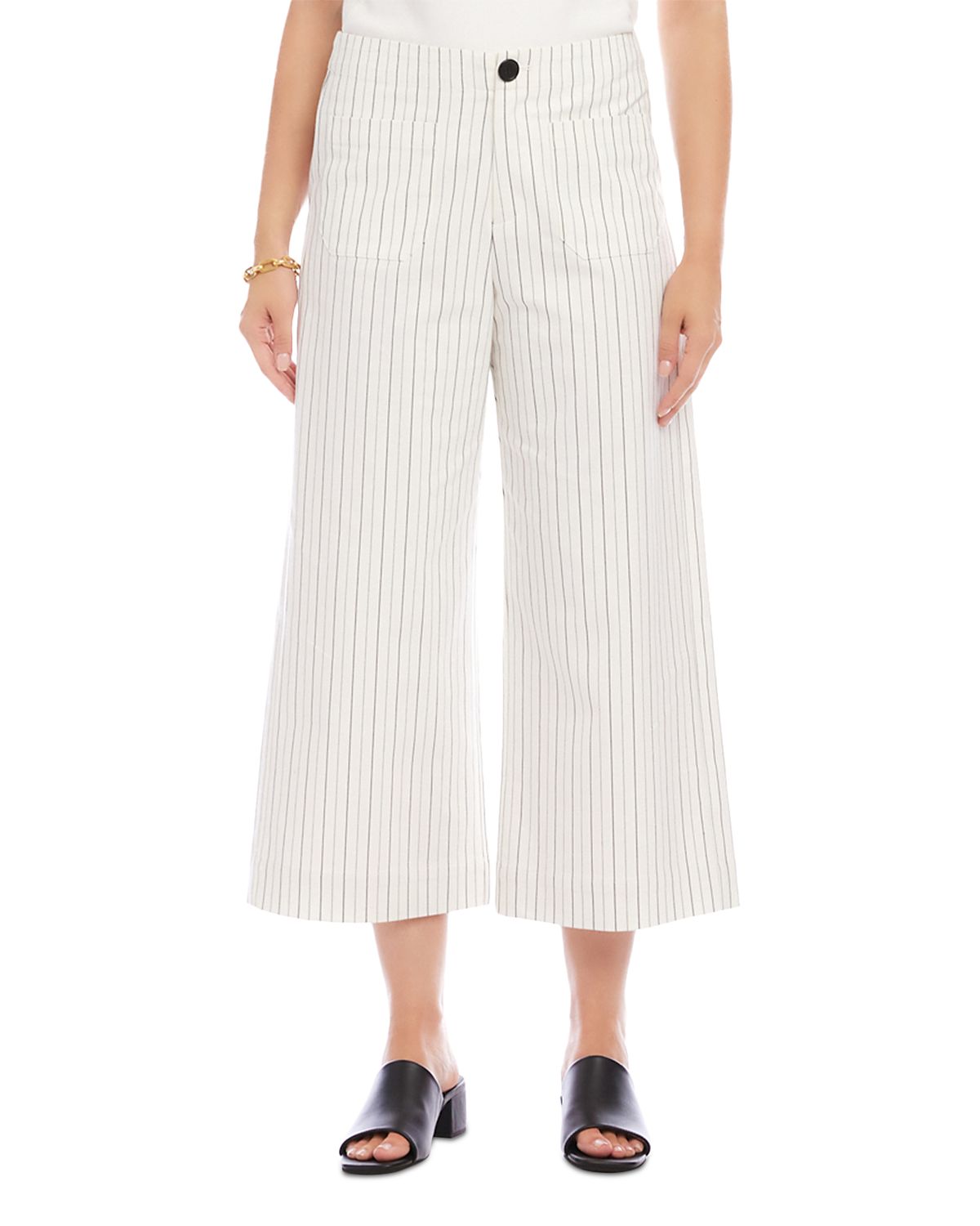 Karen Kane Cropped Wide-Leg Pants