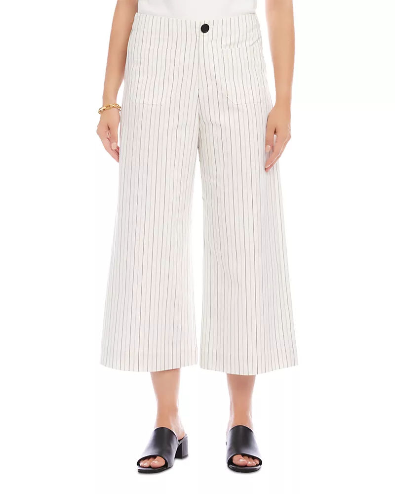 Karen Kane Cropped Wide-Leg Pants