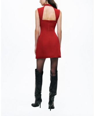 Open-Back Mini Dress