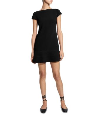 Tiered Seam Cap Sleeve Dress