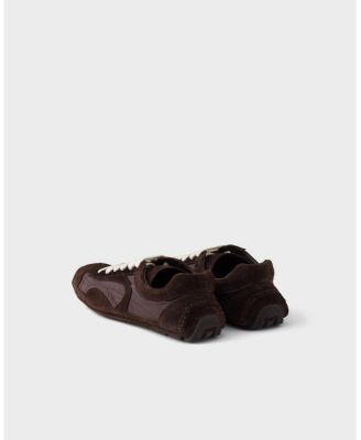  Women's Montecarlo Re-Edition 2005 Suede And Re-Nylon Sneakers