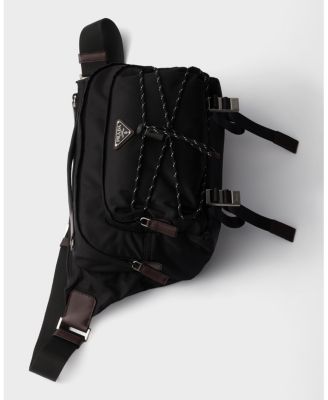  Speedrock Re-Nylon And Leather Shoulder Bag