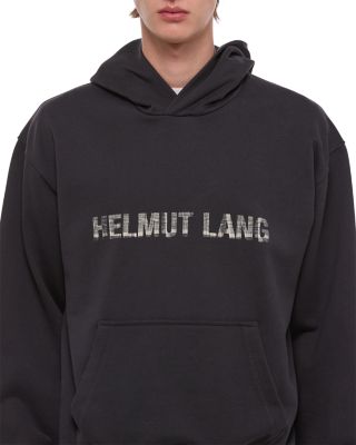 Plaid Check Logo Hoodie