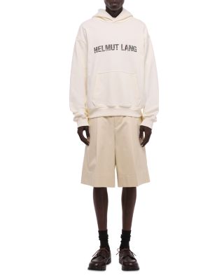 Plaid Check Logo Hoodie