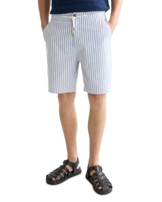 Stripe Drawstring Shorts