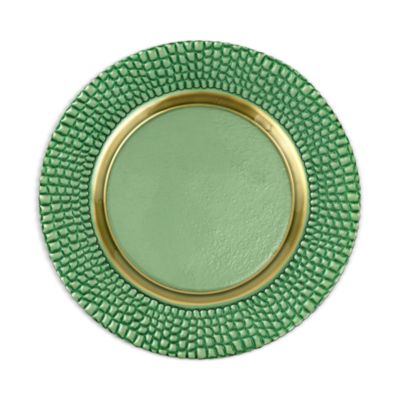 Pelli Glass Green Charger