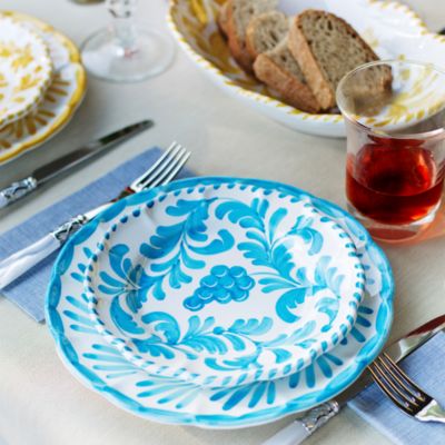 Arezzo Aqua Dinner Plate
