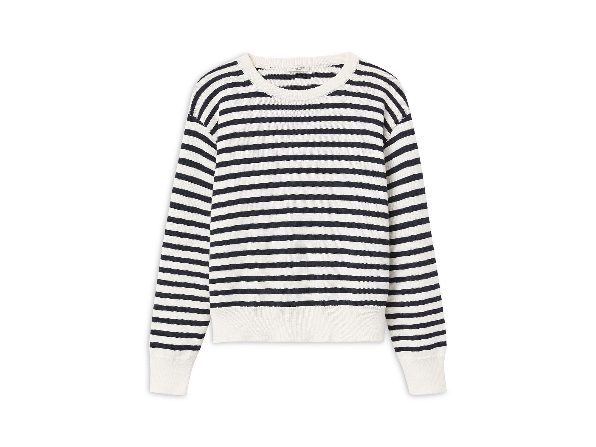 Striped Crewneck Sweater — Image 4