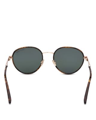 Round Metal Sunglasses, 51mm