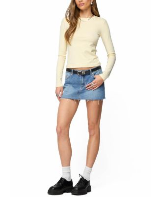 Micah Denim Mini Skirt