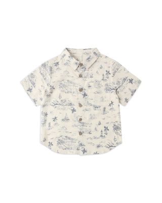 Boys' Printed Short Sleeved Shirt - Little Kid