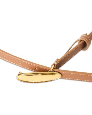 Women's Oscar Slim Leather Belt
