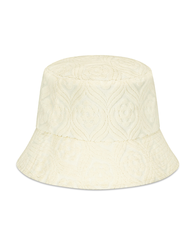 Lack Of Color Palm Terry Cloth Bucket Hat · S/M