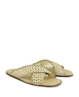 Women's Woven Slide Sandals