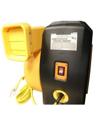 1.5 HP XLT Inflatable Bounce House Blower, Low Draw Air Blower for Inflatables, Blowers for Standard Bounce Houses, with Slide Combos, & Water Slides up to 18 ft Tall