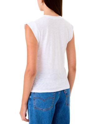 Signature Slub Cap Sleeve Tee