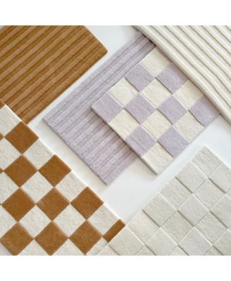  Solid Stripe Rug 48" x 72"