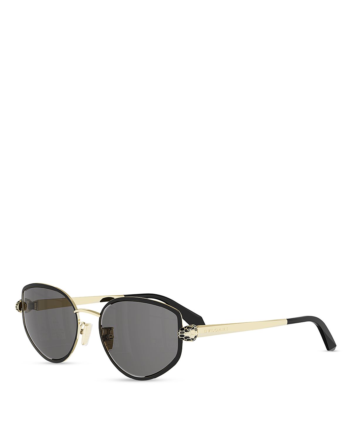 Bvlgari Serpenti Forever Geometric Sunglasses, 55mm