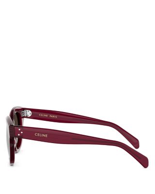 Triomphe Round Sunglasses, 51mm