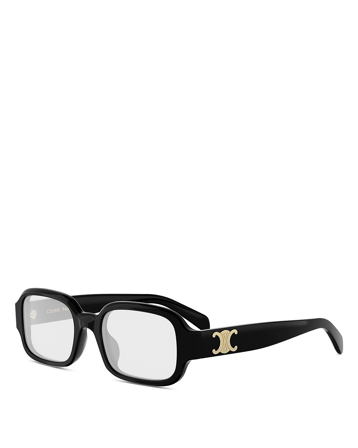 Celine Triomphe Rectangular Sunglasses, 52mm