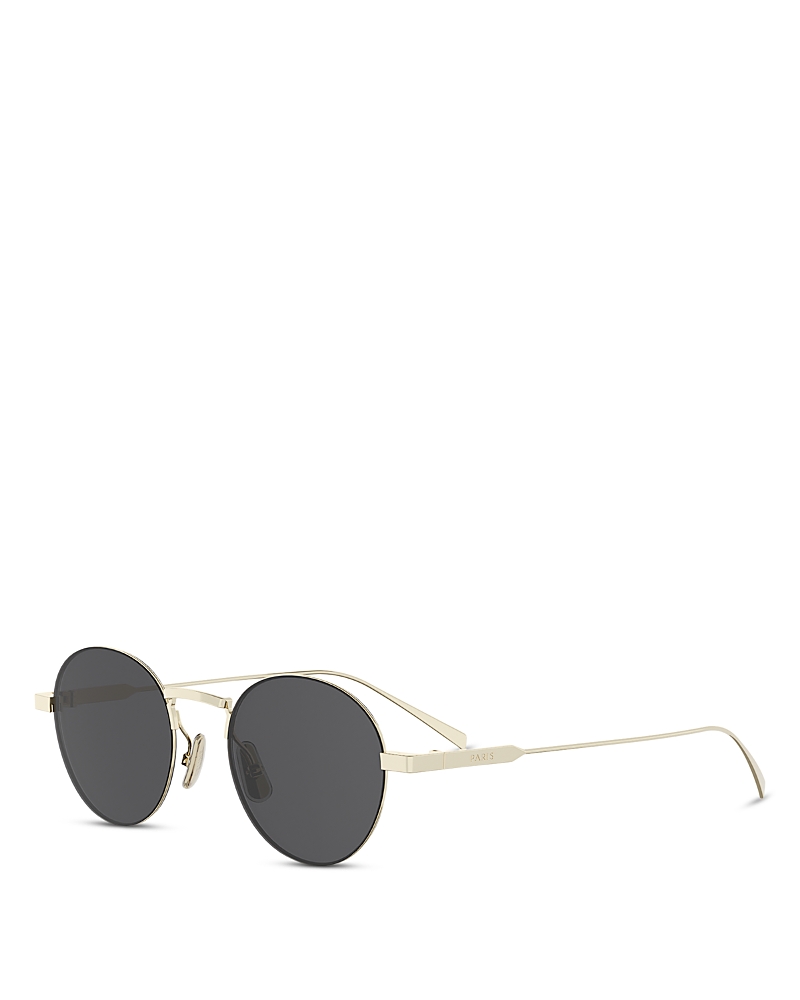 Celine Metal Round Sunglasses, 49mm · OS