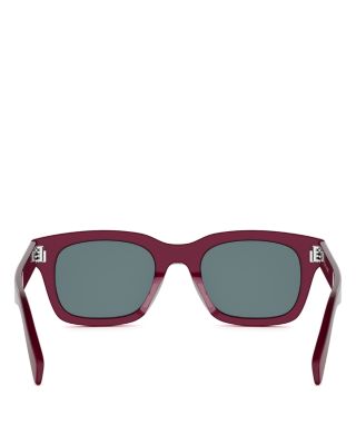 3 Dots Square Sunglasses, 51mm