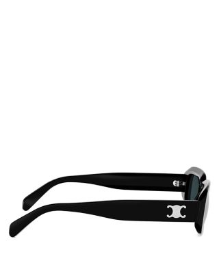 Triomphe Rectangular Sunglasses, 54mm