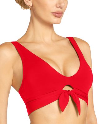 Ava Tie Front Bikini Top