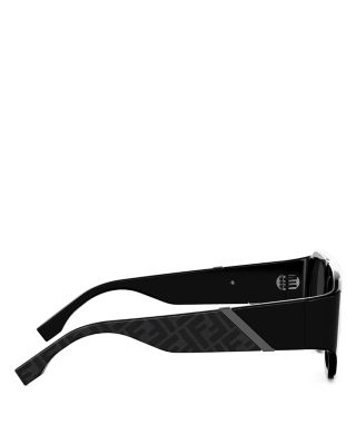 Diagonal Square Sunglasses, 54mm