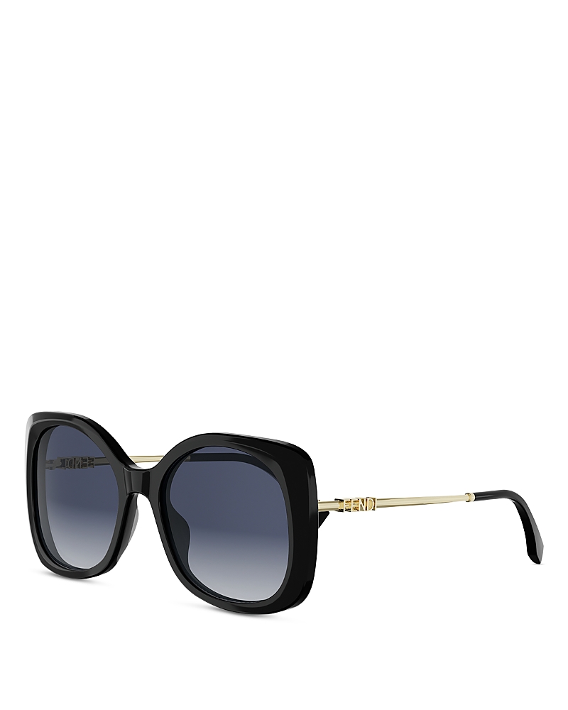 Fendi Fendigraphy Cat Eye Sunglasses, 55mm
