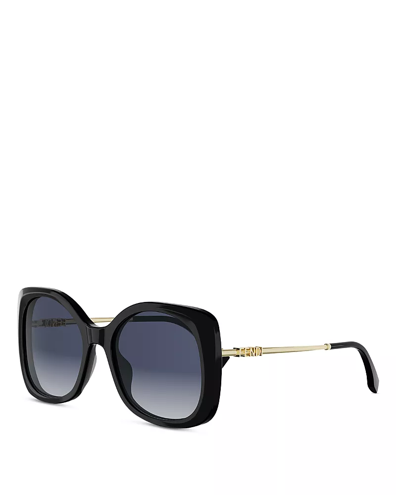 Fendi Fendigraphy Cat Eye Sunglasses, 55mm