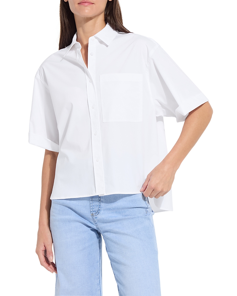 Lysse Corinna Oversized Cropped Shirt