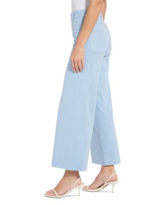 Erin High Rise Wide Leg Jeans in White