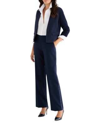 Lenox Wide Leg Accent Stitch Pants