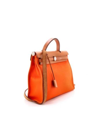 31 Herbag Zip Leather and Toile