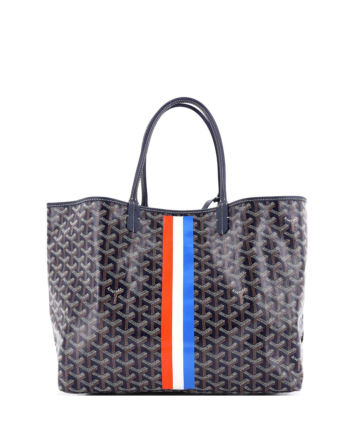 Pre-Owned Goyard Pm Saint Louis Tote Coated Canvas