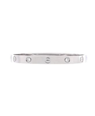  Love 4 Diamond Bracelet 18K White Gold and Diamonds