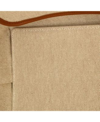 25 Sac Steeple Tote Printed Toile with Leather