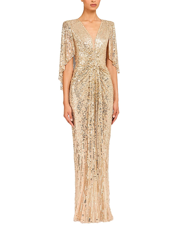 Jenny Packham Carrie Sequin Embellished Dress