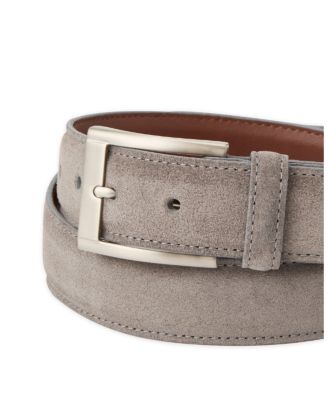 Italian Sueded Calfskin Dress Casual Belt