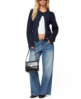  Jenie Split Front Knit Cardigan