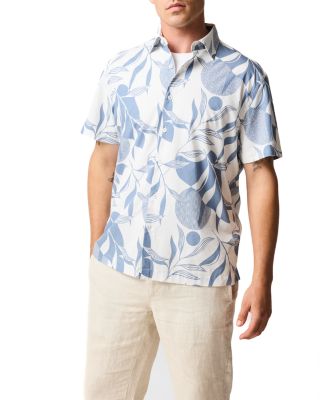 Carrington Printed Stonewash Shirt