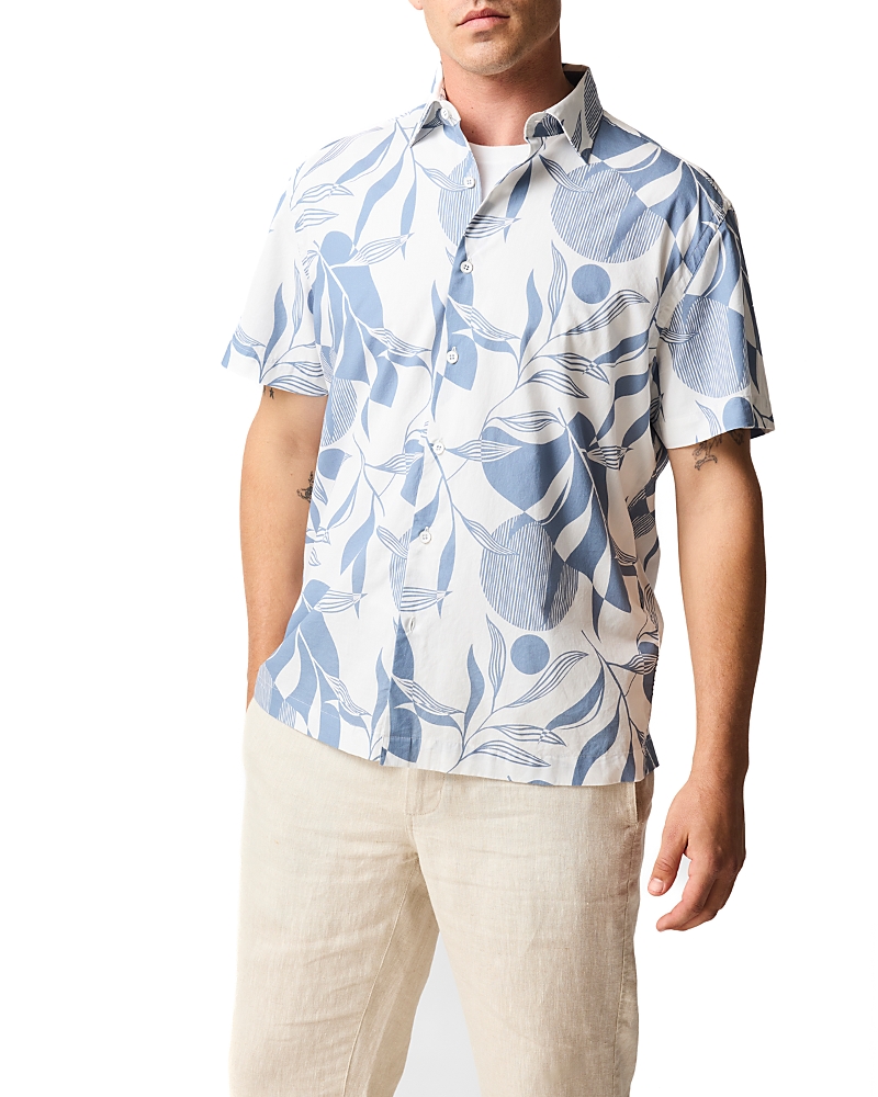 Rodd & Gun Carrington Printed Stonewash Shirt