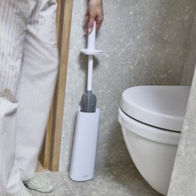 Flex™ 360 Toilet Brush and Holder - White