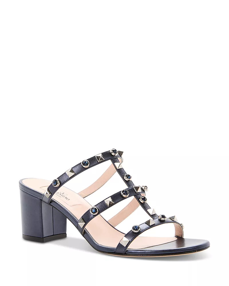 Valentino Garavani Women's Studded Slide Sandals