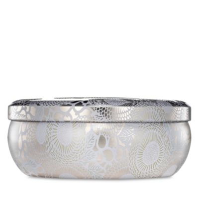 Mokara Orchid 3 Wick Tin Candle 12 oz.