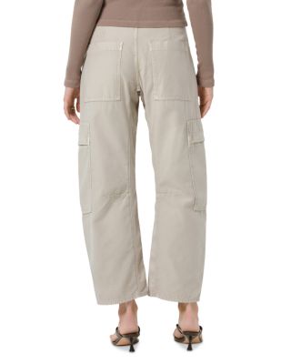 Marcelle Cotton Low Slung Cargo Pants