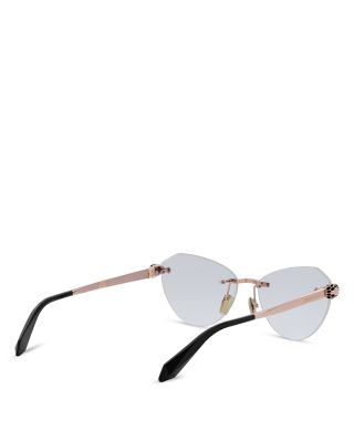 Serpenti Forever Cat Eye Blue Light Glasses, 57mm