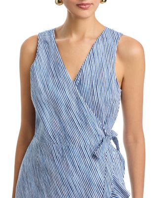 Coastal Shores Wrap Dress